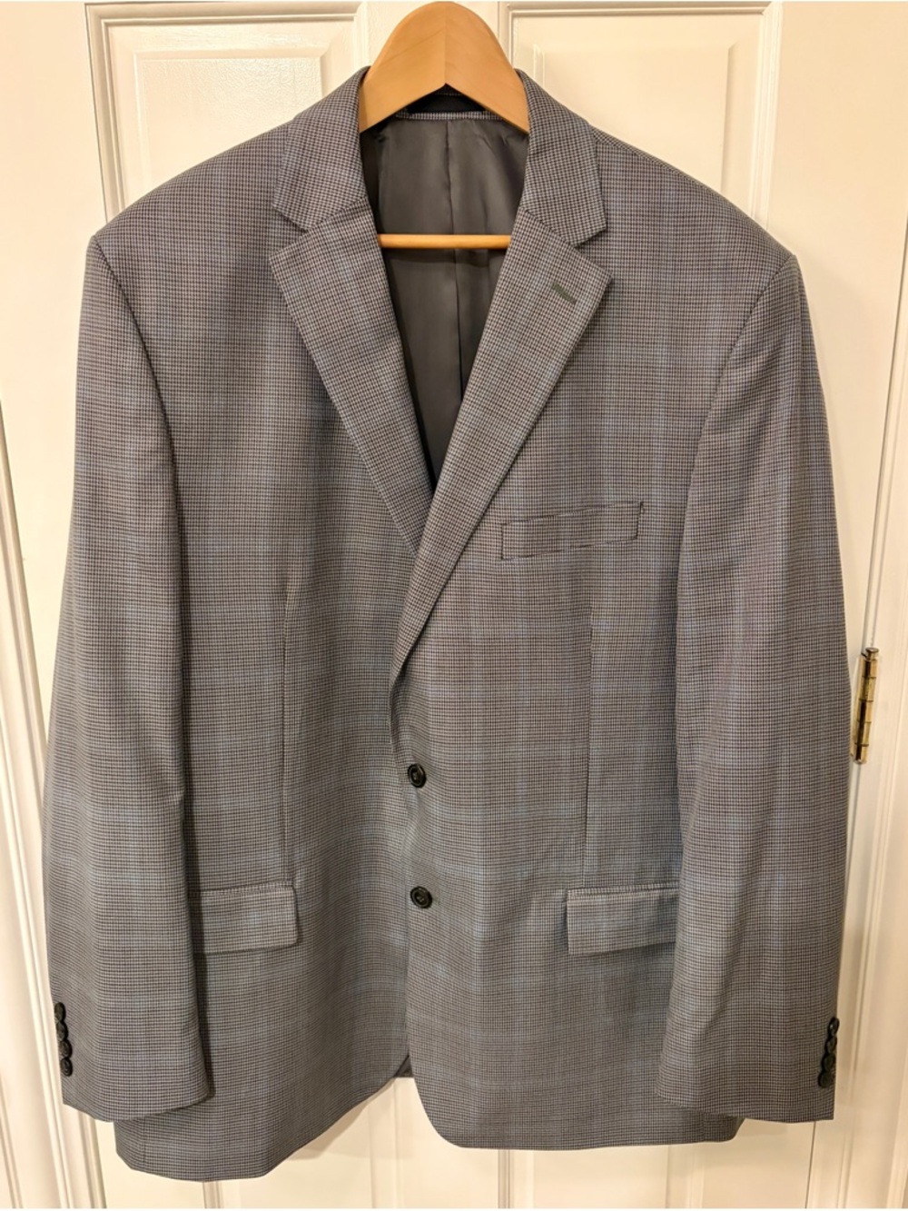 Lauren Ralph Lauren Men's Gray Glen Plaid Sport Coat Size 48L